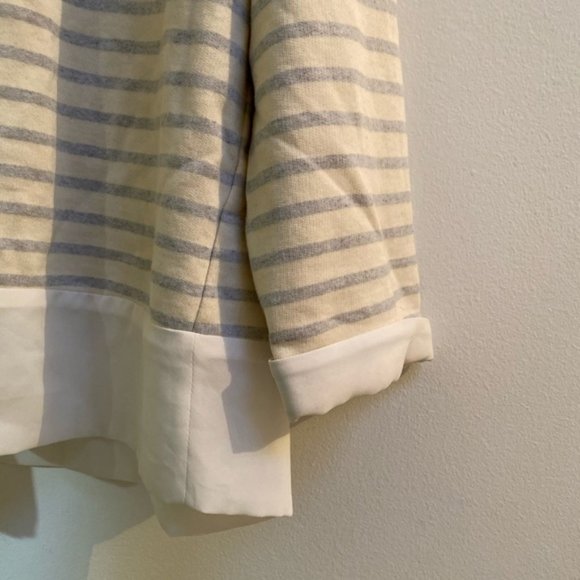 Zara Woman Striped Combination Top with Necklace - Picture 8 of 8